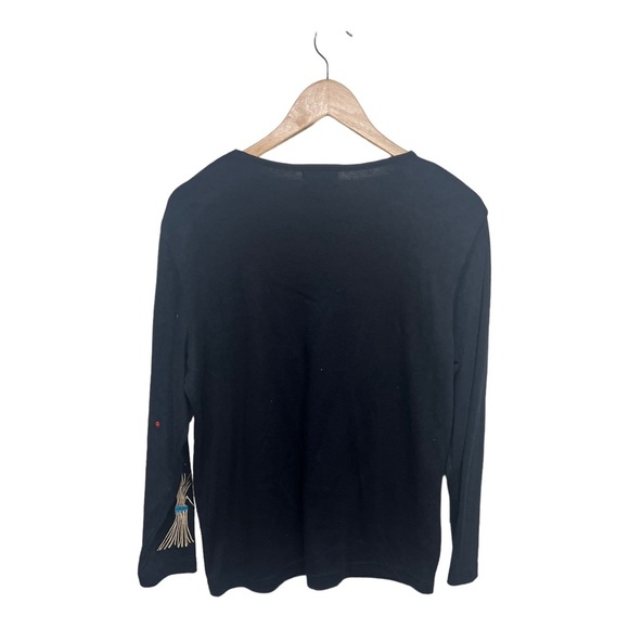 Fall Scarecrow Shirt Large Cotton - Picture 3 of 4